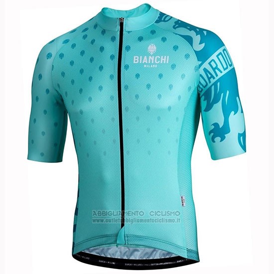 2019 Abbigliamento Ciclismo Bianchi MTX Verde Manica Corta e Salopette